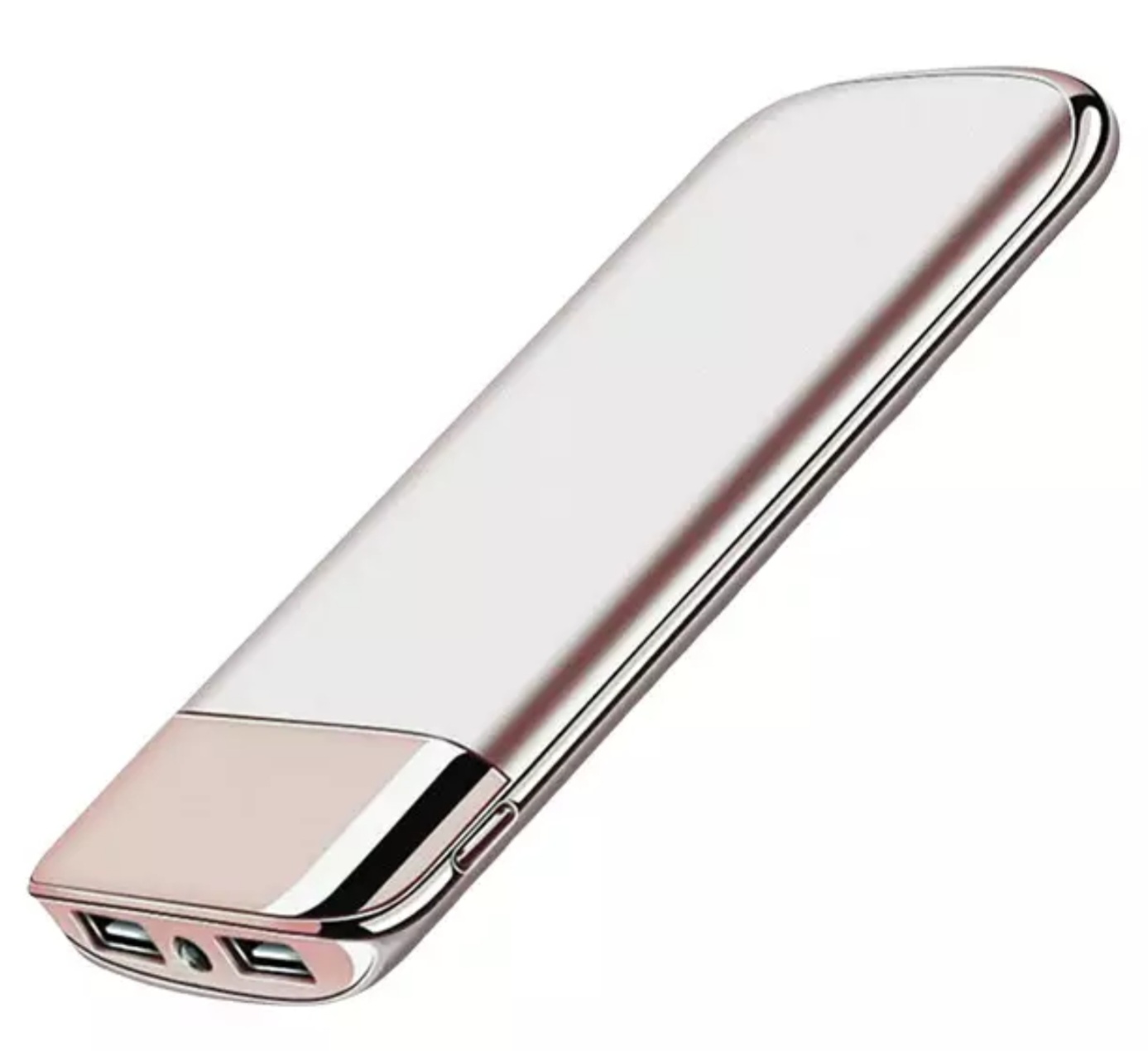 Dünne Power Bank 8000mAh in weiss